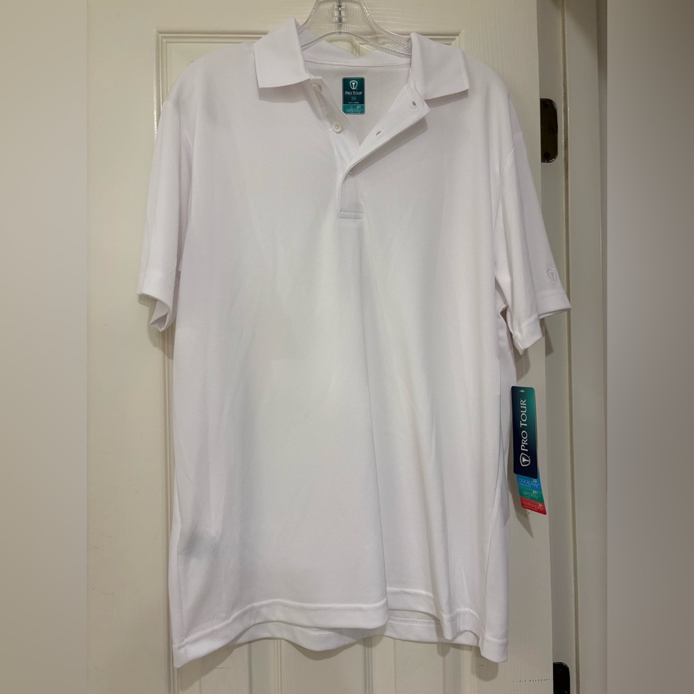 NWT Pro tour white golf shirt
